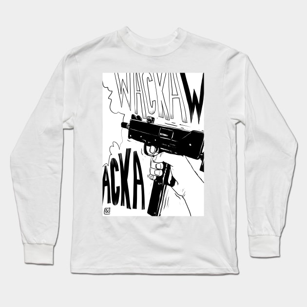 wacka wacka Long Sleeve T-Shirt by Giuseppe_Cristiano